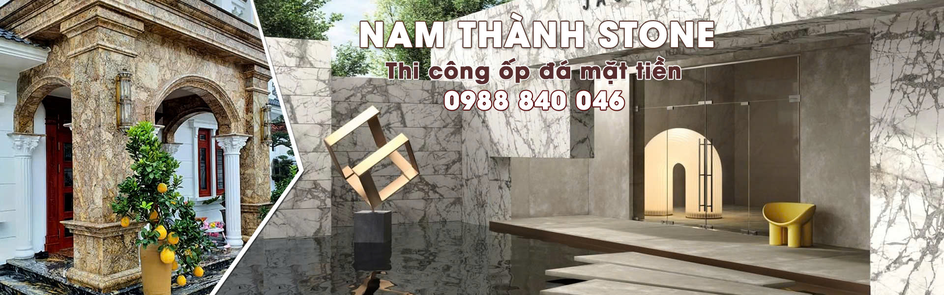 Thi công ốp lát đá cầu thang